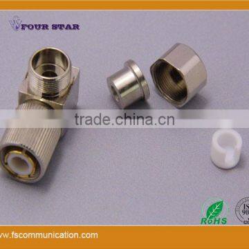 1.6/5.6 Male Clamp Right Angle Connector For BT3002 Cable B