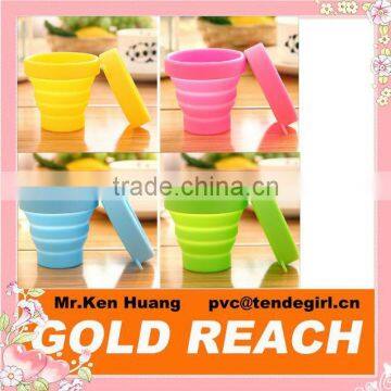 Foldable And Collapsible Silicone Cups