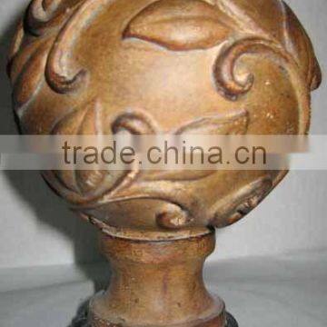 Home Decor Curtain Rod Finials Accessories Bed Finials photo-6