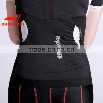 Professional Team Race Road Bicycle Black Woman Cycling Jersey