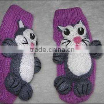 knitting animal socks