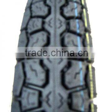 A grade motorcycle three wheel tyre and tube for African market