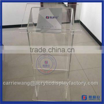 China supplier Customized High quality cheap church podium / acrylic church podiums