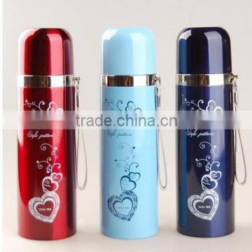 Gift set double wall eagle stainless steel vacuum flask/bule vacuum flask