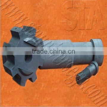 STA graphite shaft and rotor,graphite impeller for degassing in lower price
