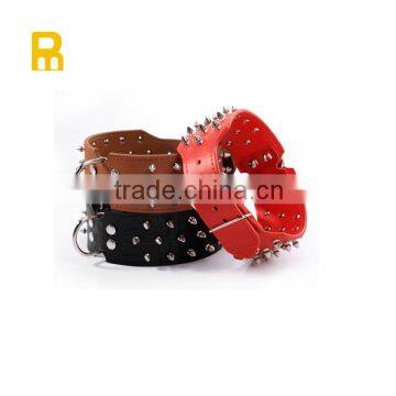 2014 hot sell rolled dog collars