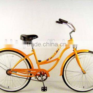 lady coaster brake cruiser bike with alloy rim SH-BB026