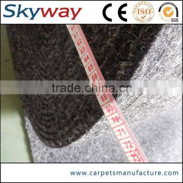 Factory price high quality gold rushing carpet heavy latex back