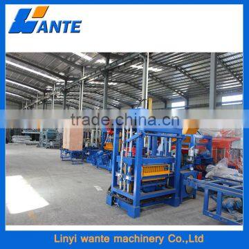 QT4-30 High Profit Diesel Engine Paver and Hollow Block Machine for Small Bussiness,brick Making Machine Price photo-4
