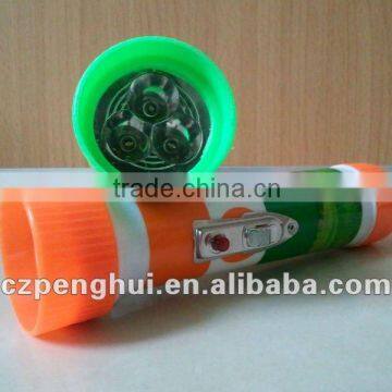 competitive price plastic led torch