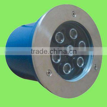7W Circular buried lights,garden spike lights