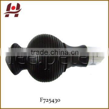 F725430 window resin plastic crystal glass resin finial curtain rod