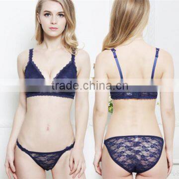 2016 new European lace underwear no rims bra large size thin section thin bra