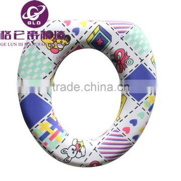 GLD Plastic Square Baby Toilet Seats Cover For Kids Blue wc Toilet Lid photo-2