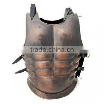 chest plate antique finish