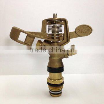 1/2" Small Brass Impact Irrigation Sprinkler