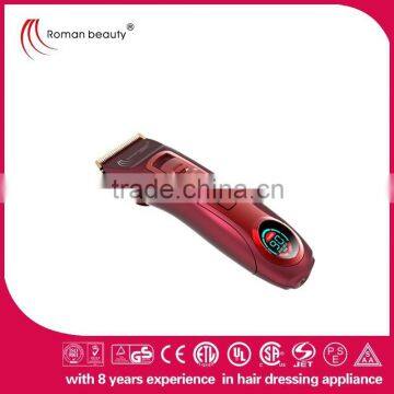 Rechargeble AC hair clipper hair clipper work while charging electric hair clipper