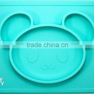 Custom Food Grade Baby Snack Mat Food Mat Silicone Baby Placemat
