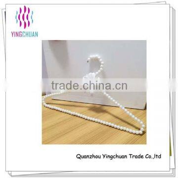 Wedding dress pearl bead hanger plastic hanger