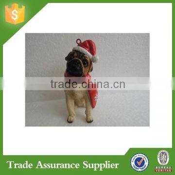 Hot Selling Custom Resin 2015 Christmas Dog