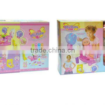 happy fashion doll hairdresser play set