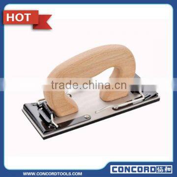 Hand sander tools/ sander block/ wood handle sander block