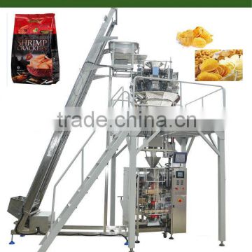 4 heads weighing snacks/beans/tea/peanuts packing machine