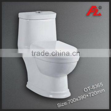 Ceramic washdown one piece cheap toilet, wc toilet