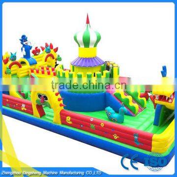 Beautiful design princess inflatable bouncy castle