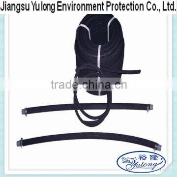 Fish pond aeration hose for aquaculture