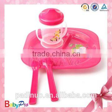 2015 Wholesales Lovely Shape Baby Plate And Spoon Set photo-3