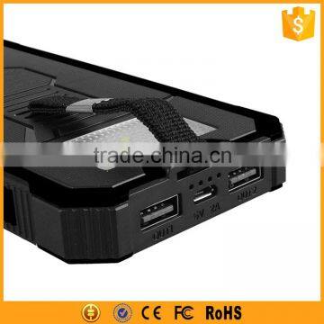 Manual for Power Bank 12000mAh Power Bank Solar Charger for Phone photo-2
