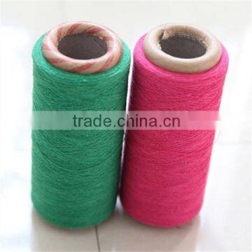 5s recycled cotton yarn for knitting carpet