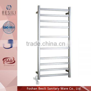 Electric towel ladder for bathrooms