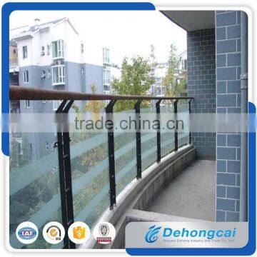 Aluminium Galvanized Steel Railings Balcony Glass Wrought Iron Fence