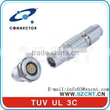 8pins Metal Push-pull 0B Connector Socket and Plug