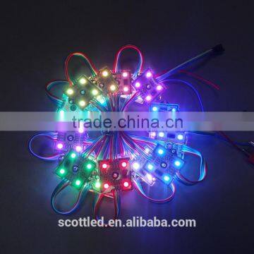 DC12V 4LEDs Square Shape RGB Lpd6803 LED Pixel Module photo-5