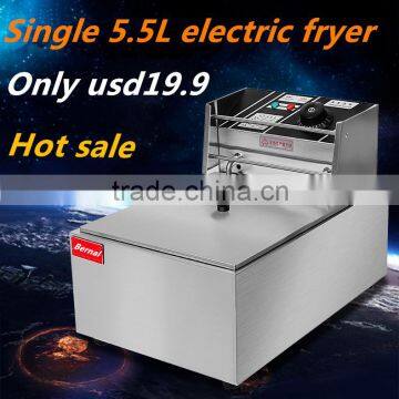 fryer, 5.5 electric fryer, fryer machine, open fryer