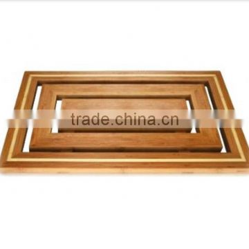 Bamboo Floor and Shower Mat eco-friendly Bamboo bathroom bath mat wholesale