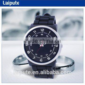 2014 most popular custom silicone luxury sport watch