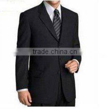 comfortable fit poly/wool 55/45 mens suit