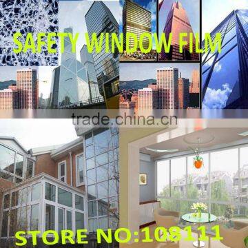 wholesale 2mil 1.52*30m clear safty & security window film, resist accidental anti graffti