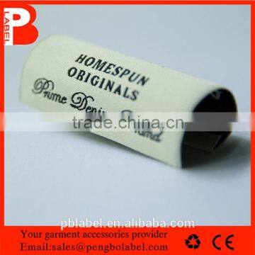 Eco-friendly Directly Factory Customized satin woven lable for clothing