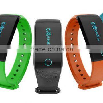 Bluetooth Vibrating Bracelet With Optional Heart Rate Monitor Fitness Band ISPORT 5