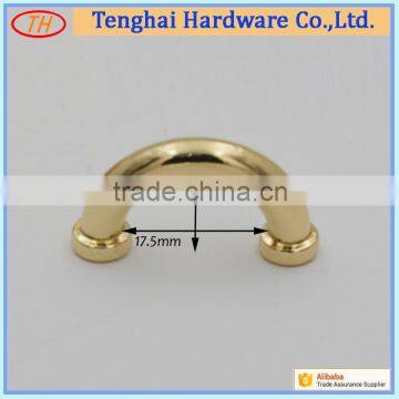 Custom Semicircle Zinc Alloy Rectangle Metal Decoration Arch Bridge for Bag Parts photo-2