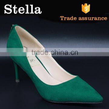 super micro suede leather thin high-heeled shoe                        
                                                Quality Choice