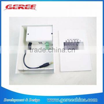 Waterproof Outdoor Power Supply 110V 220V AC to 12V 3A for cctv camera