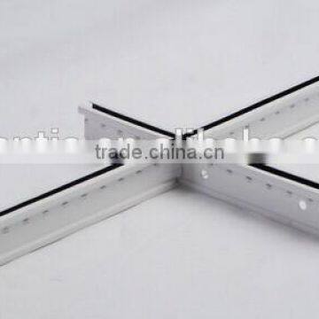 Solid grooved t grid supended ceiling tiles