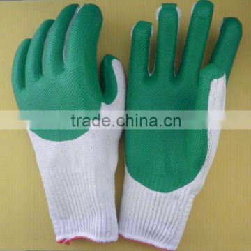 Heavy duty 3/4 rubber coated protective safety glove -LUVAS