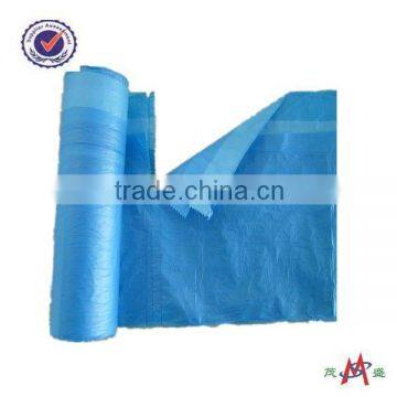 garbage bags for car/colored drawstring trash garbage bag made in china